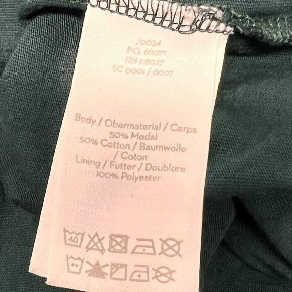 Boden Chatsworth Green Trinket Mabel Dress US 8 R Jersey Knit Lock Key Pockets - Picture 11 of 12